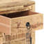  Buffet 27,6 po x 11,8 po x 26,8 po en bois de manguier massif