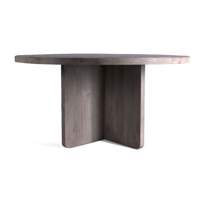 Axel Round Solid Wood Dining Table