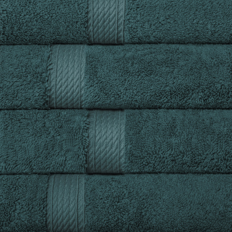 Coton luxueux et hautement absorbant Renata, Sarcelle