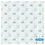 Carrelage mosaïque auto-adhésif en vinyle 7 po x 7 po (ensemble de 24)