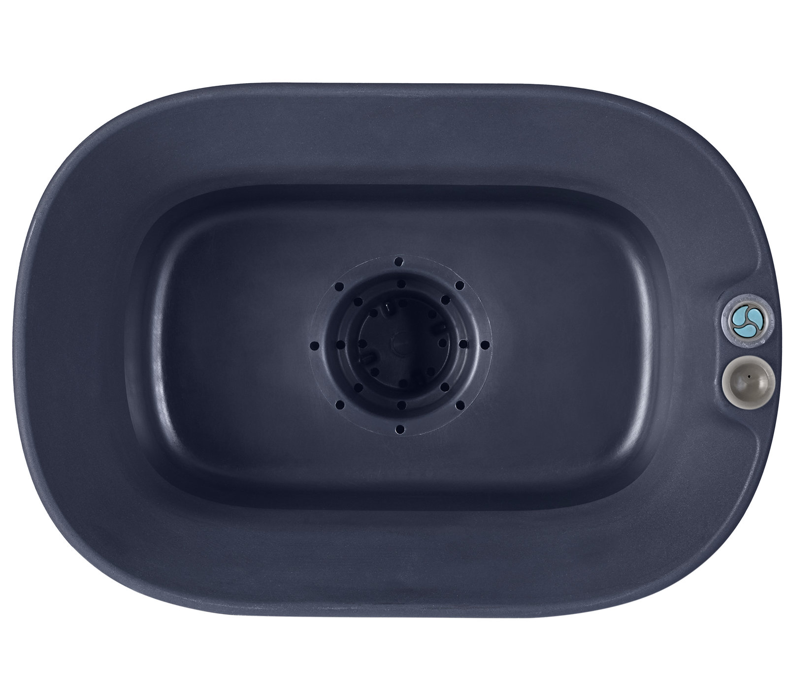 Mod Planter Box, 20" x 14" x 12"H - Mini Trough, Midnight
