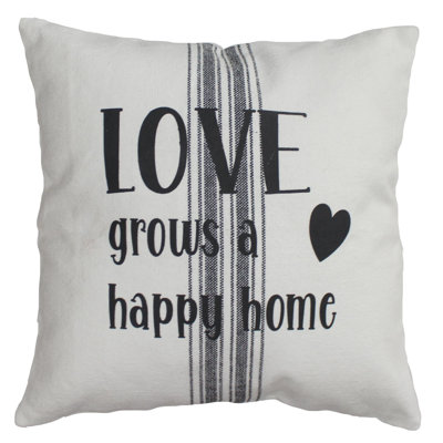 Cotton - Printed Reversible Throw Pillow
