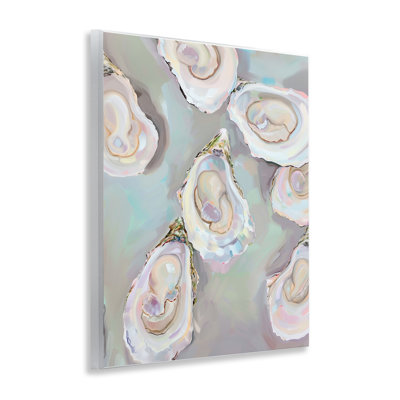 «Pastel Oysters Still Life» par Arlington Prints