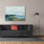 «Epoque Graffiti», paysage marin matinal par Silvia Vassileva, art mural sur toile, 54 po x 40 po