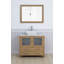 Ensemble de meuble-lavabo simple avec miroir -116868047-106870678