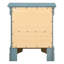 Table de chevet compacte sarcelle traditionnelle-1633236031
