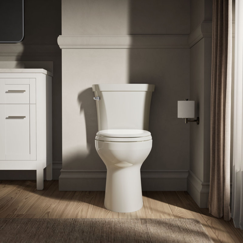 Cuvette de toilette allongée Highline, Biscuit