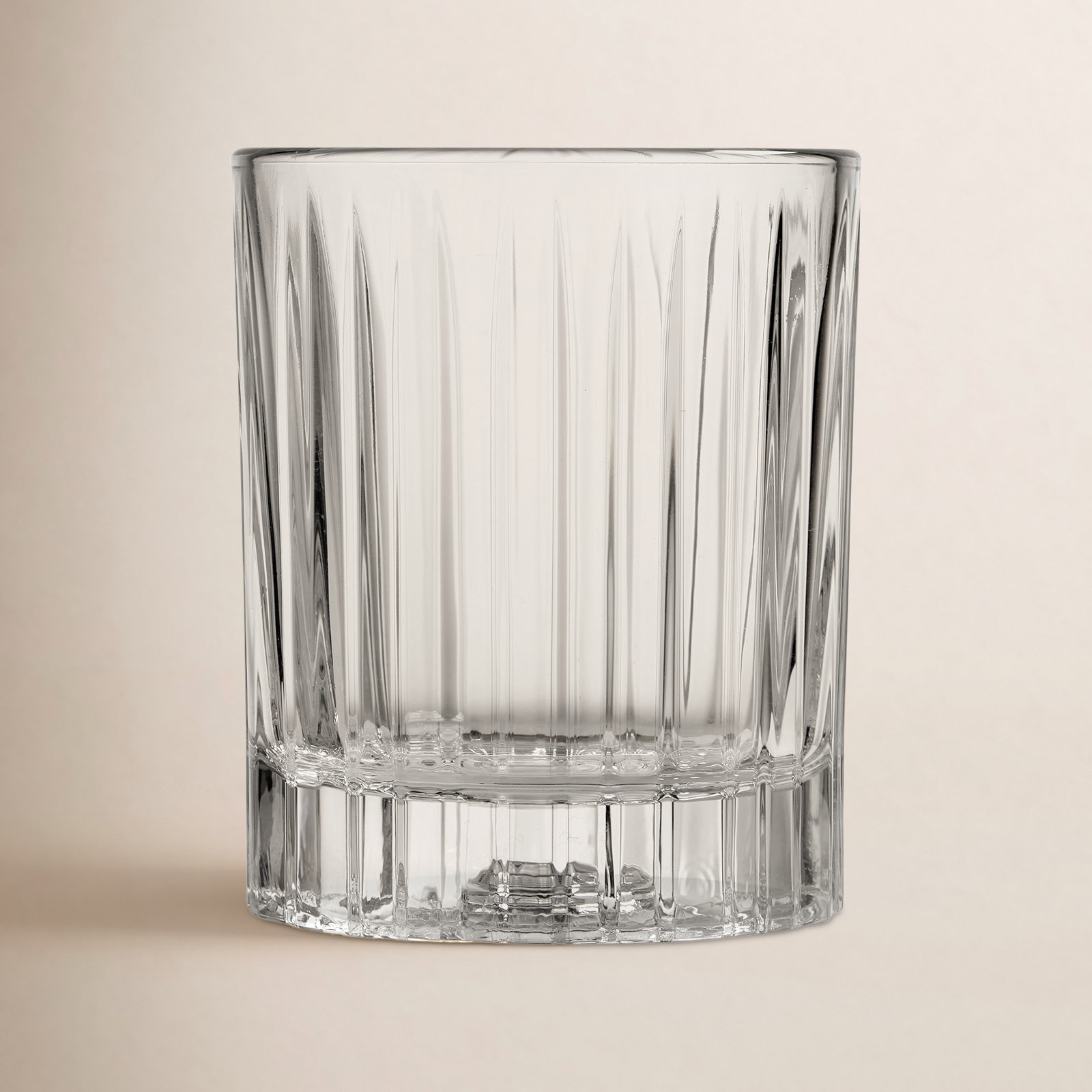 Libbey Ribbed Whiskey Glass