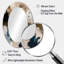 Miroir mural bleu moderne Blue Reflections II-572368483