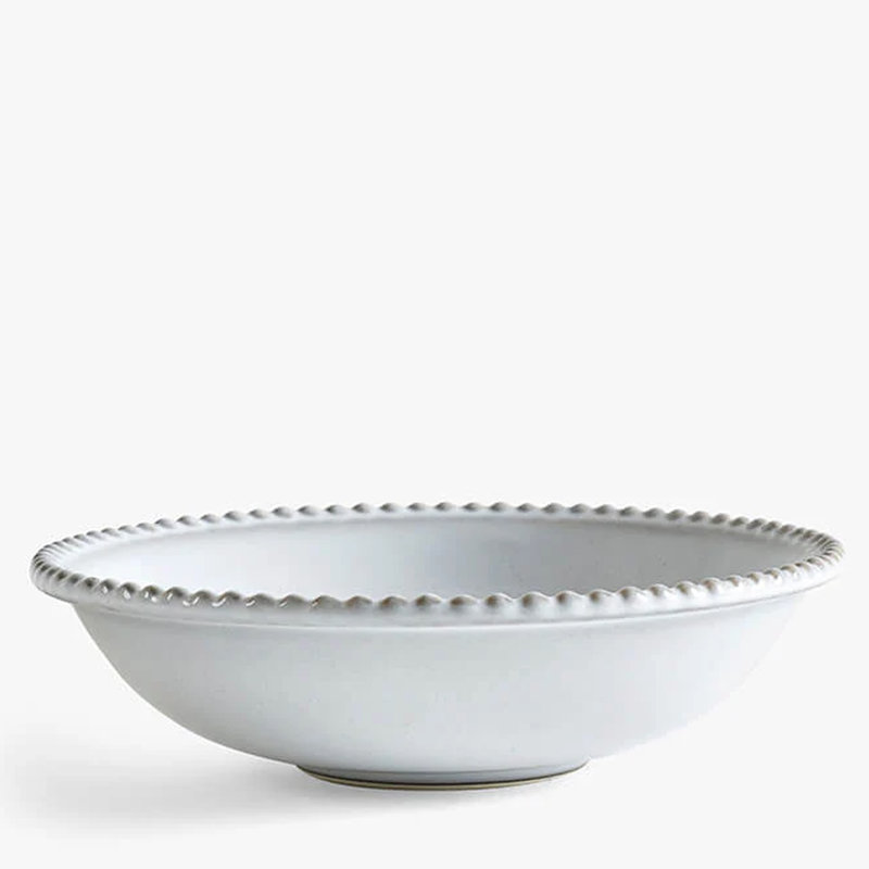 MM Living Bobble Pasta Bowl - Glacier, White