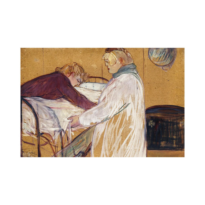 Henri De Toulouse-Lautrec - Gallery-Wrapped Canvas Giclée on Canvas, Wrapped Canvas, 20.32 cm H x 30.48 cm W
