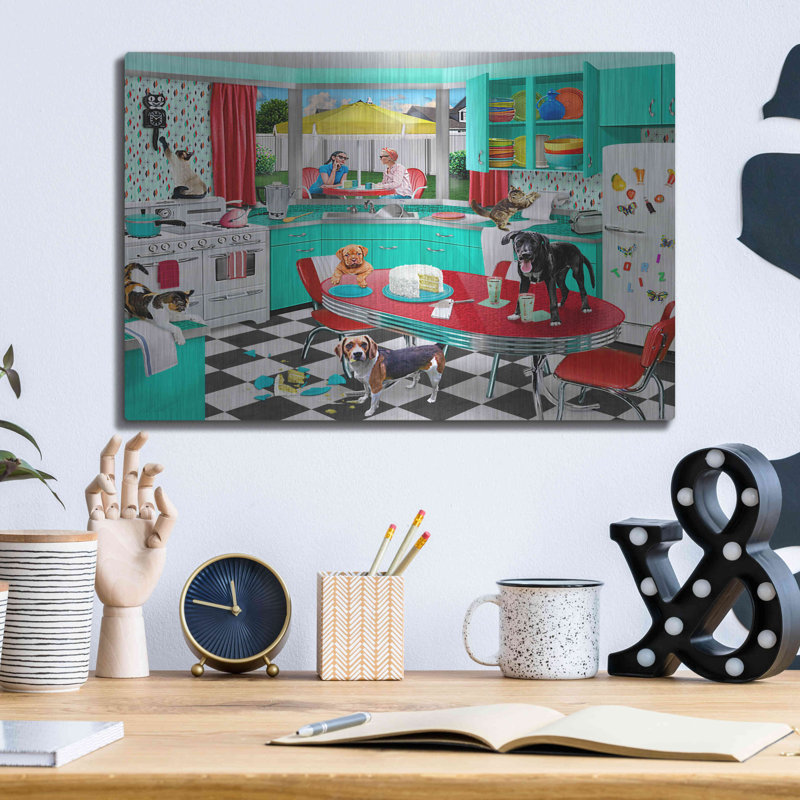 «32 Kitchen Mischief» par Chris Dobrowolski, H 12 po x l 16 po
