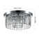 Addae Crystal LED Flush Mount