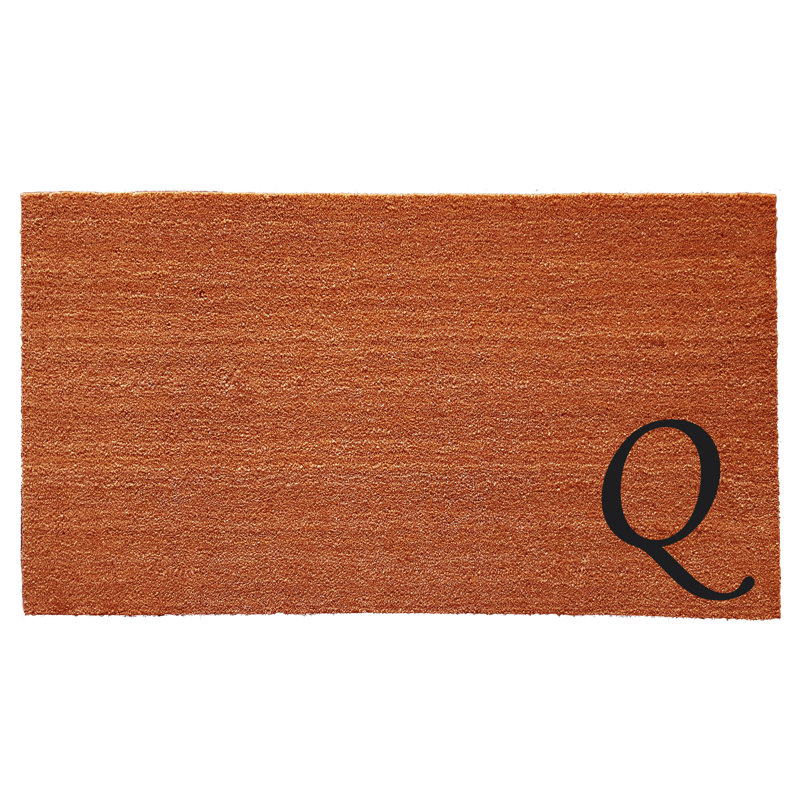 Tapis d'entrée antidérapant Zebrowski, Rectangle 2 pi x 3 pi, Q