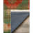 Greysi Collection Digital Print Cotton-Polyester Green Red Oriental Rug-698011069