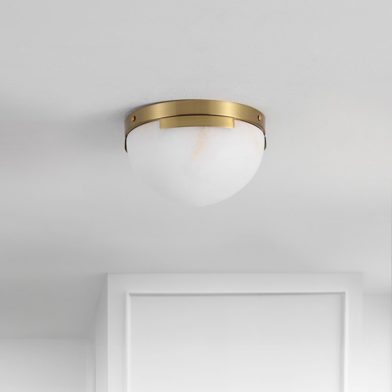 Eddie 1 - Light Flush Mount, Brass