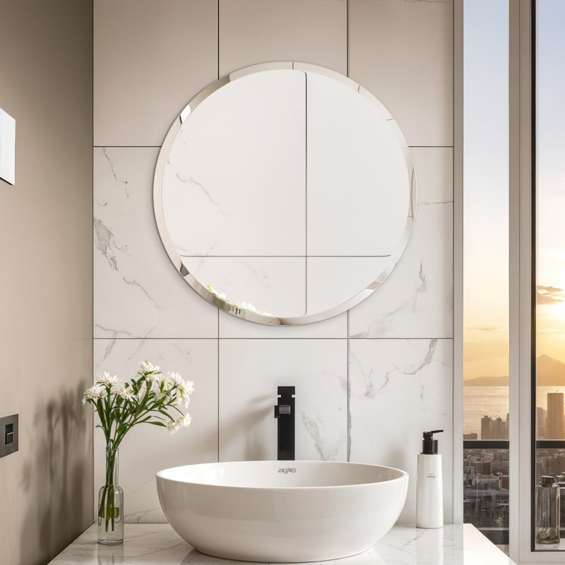 Miroir de salle de bain 16 ", 15,75 po x 15,75 po