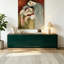 Meuble télé simple et tendance vert