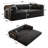 78" Compression Corduroy Sleeper Sofa, Convertible Upholstered Couch with 2 Pillows, No Assembly Required-131660217
