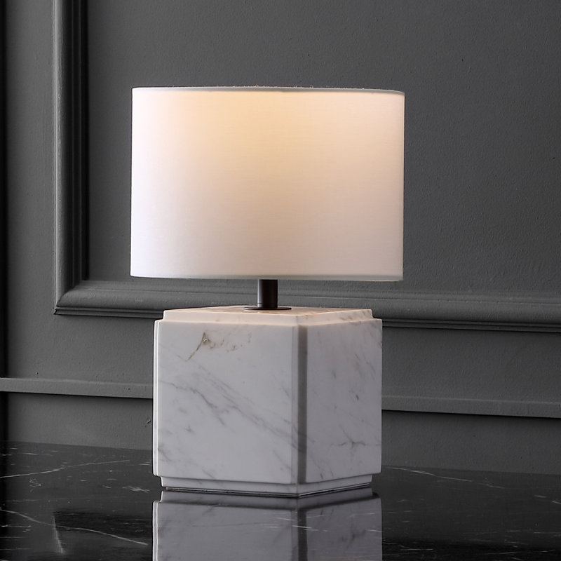 Zahra Standard Table Lamp, White