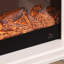 Beige Solid Wood Electric Fireplace-837330344