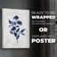 Indigo sauvage I - Impression sur toile seulement - NON-CADRE-134830570