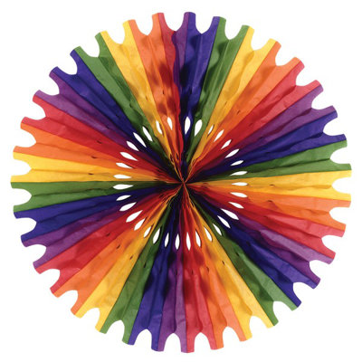 Tissue Fan - 25" - Pack of 12