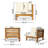 Belle Sofa Seating Group with Cushions-366908355