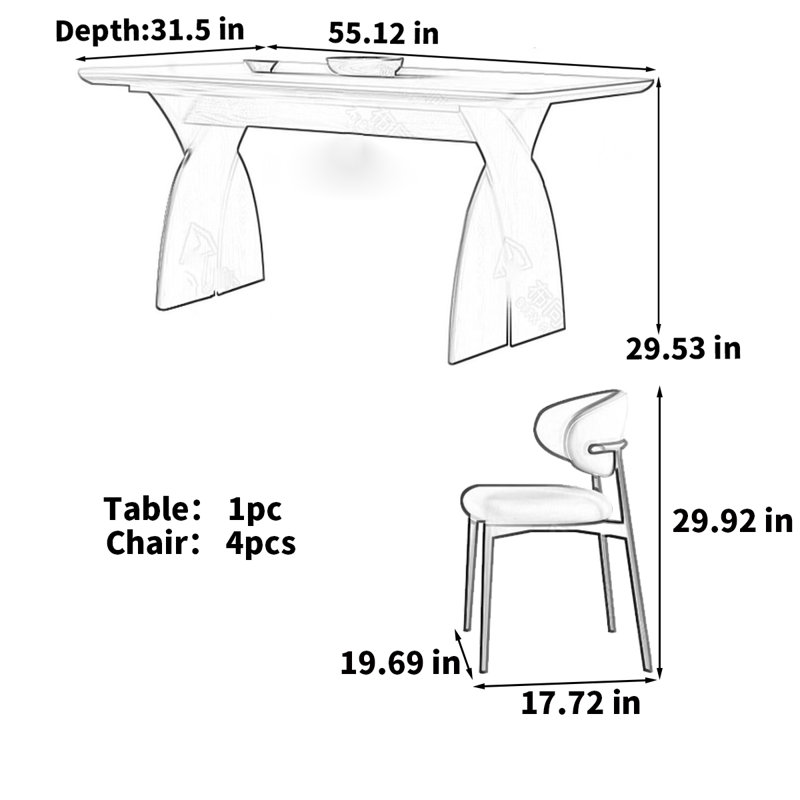 Vezza, 29.53"H x 55.12"L x 31.5"W