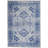 Concow Geometric Blue/White Area Rug-1300156048