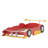 Race Car-Shaped Platform Bed With Wheels-1989035475