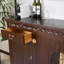 Buffet en bois massif de grande capacité