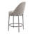 Nordhavn Swivel Upholstered Counter Stool with Metal Frame-431675262-431675263
