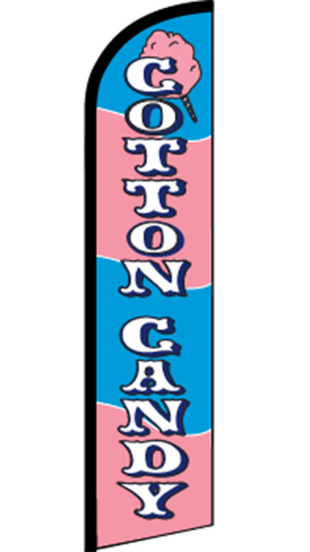 Double Sided 138'' H x 30'' W Polyester Feather Banner