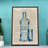 Impression de la vodka bleue - cadre photo-21728176