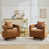 Brown Bronzing Suede