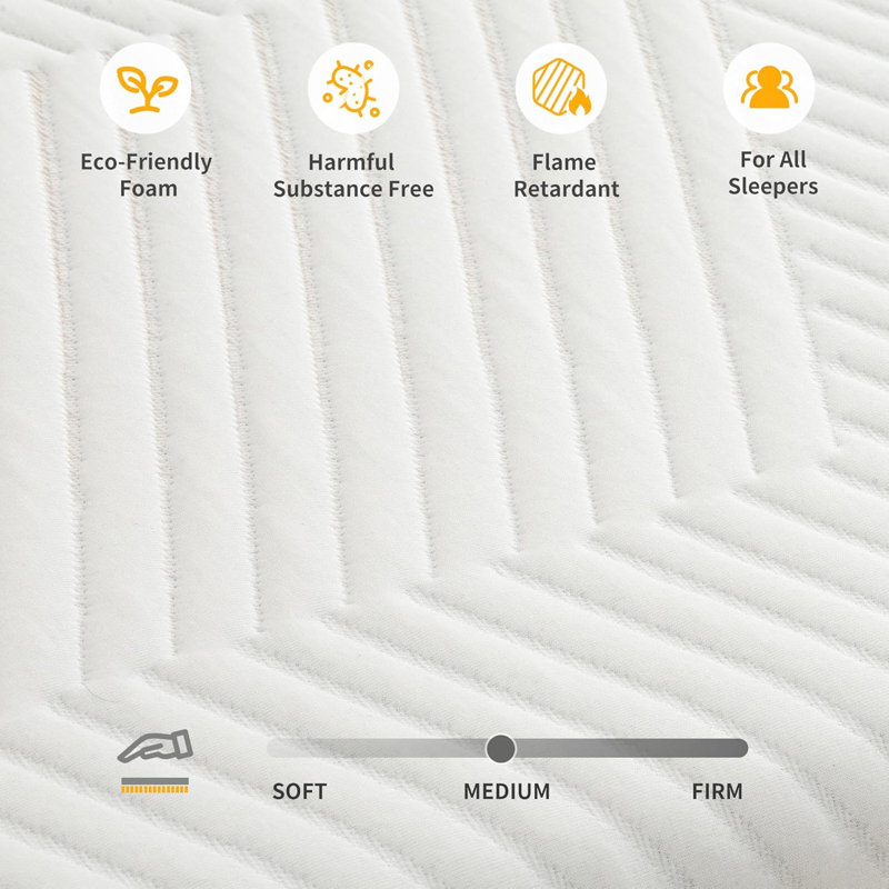 Adjustable Bed with 8" Memory Foam Mattress, Massage, Wireless Remote, App Control, Zero Gravity, Underbed Light, USB & Type C Ports on both sides