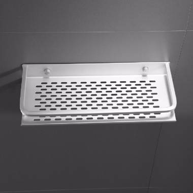 Modern Stainless Metal Shower Shelf, Shower Organizer, Bathroom Shelf HDA72