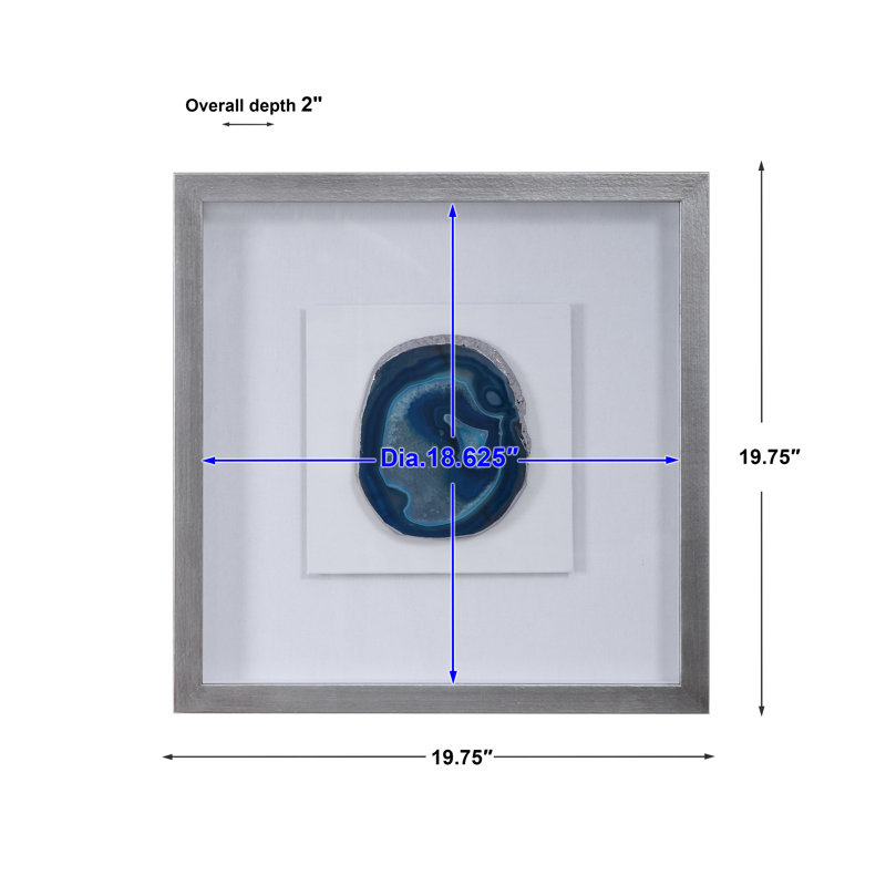 Jaziel Glam Abstract Wall Decor