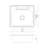 38.5'' L Drop-In Single Bowl Stainless Steel Kitchen Sink
