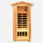1 - Person Outdoor Far Infrared Sauna Home Personal Dry Sauna With Bluetooth Speaker And Control Panel-120817771
