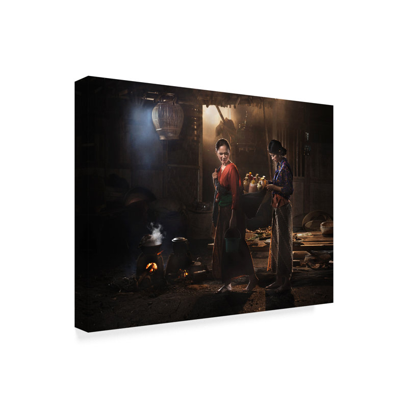 Dodyherawan 'On My Kitchen' Canvas Art Print