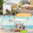 10 x 10 Pop Up Canopy, Carport with One-Button Setup-105377828