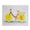 Lemon Wheel Bike Brown Polyester Placemat - Bedroom Decor
