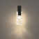 Tryst 1 - Light Single Rectangle Crystal LED Pendant With 3-CCT Color Temperature Selectable Switch (3000K-3500K-4000K)