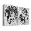 Ocean Inkblot III - Toile tendue avec châssis de qualité supérieure - Prêt à accrocher-1347060271