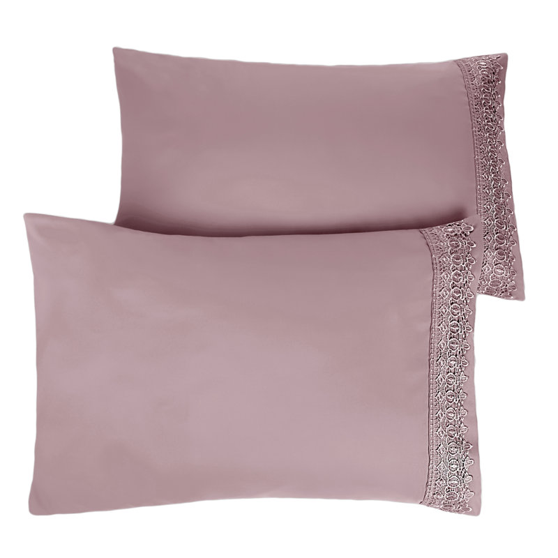 Deux taies d'oreiller en microfibre Eldon par Southshore Fine Linens, Très grand, Lavande