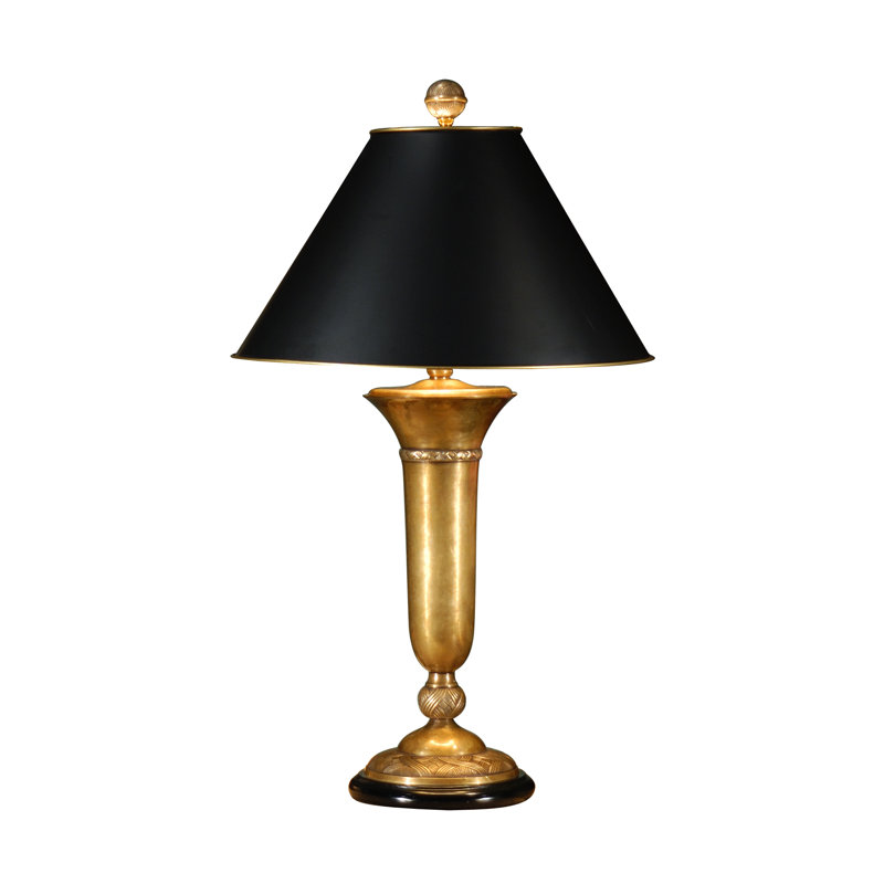 Cedric 31" Hand Rubbed Patina Table Lamp
