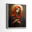 Série Religious XCI - reproduction encadrée de qualité supérieure - prête à être accrochée - aucun clou requis-1637220250-1637219939