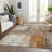 Machine Washable Indoor/Outdoor Chayden ACN1095 Copper Rug-100137368